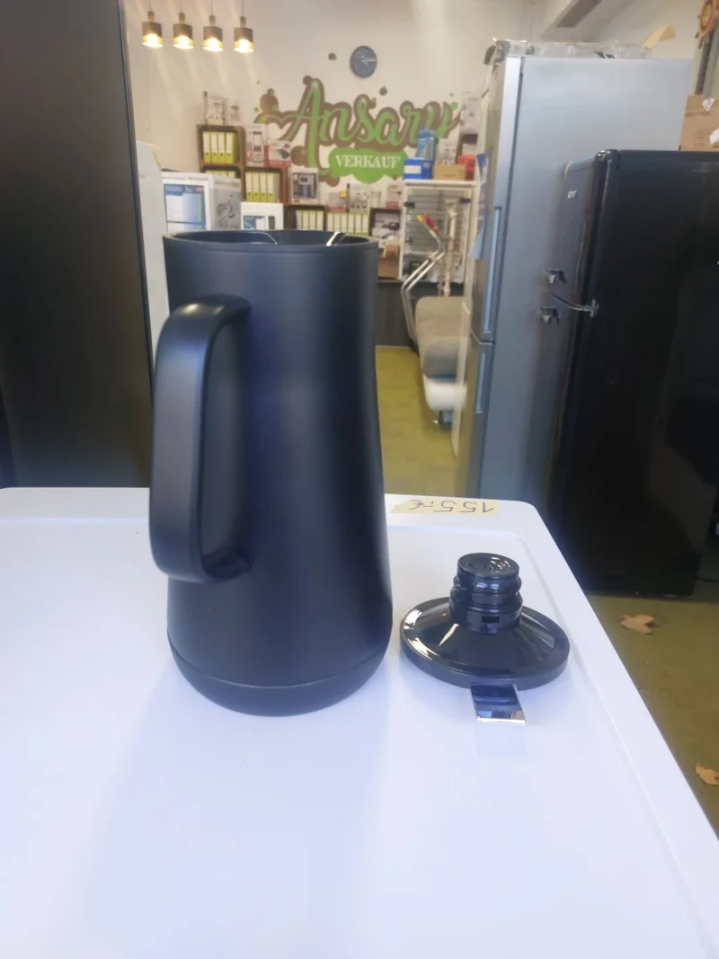Tchibo Isolierkanne, 1l, schwarz Kanne