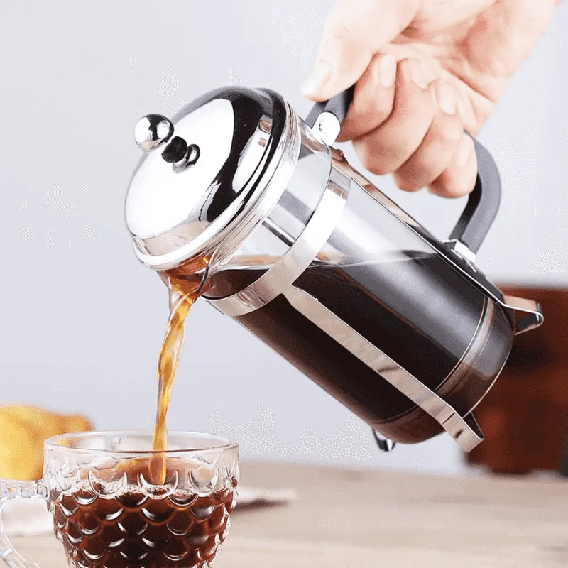 Stainless Steel Plunger Coffee Maker 600 ml