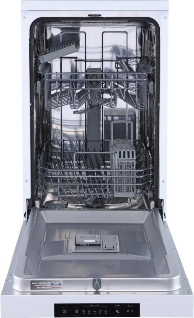 GORENJE Geschirrspüler GS520E15W | 45 cm weiß | 9 Maßgedecke | 3-in-1-Automatik | EEK E