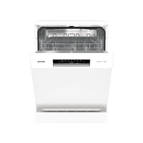 GORENJE Geschirrspüler GS642D90W | 60 cm weiß | TotalDry Auto-Öffnung | 14 Maßg. | EEK D