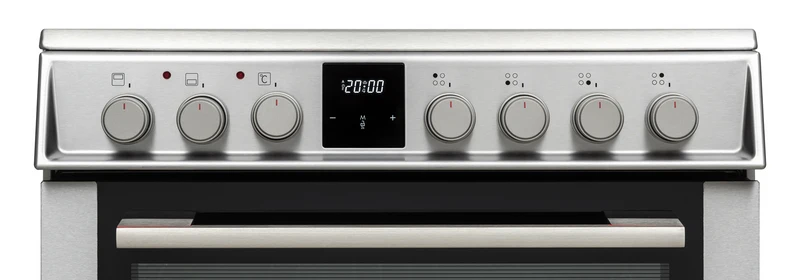 Sharp KF-66DIDD04IM1I-EN 60x60cm Freestanding Induction Double Oven, Inox