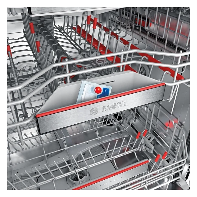 Bosch Geschirrspüler SMS4EVI08E Serie 4 | 60 cm Edelstahl | Efficient Dry | EEK B