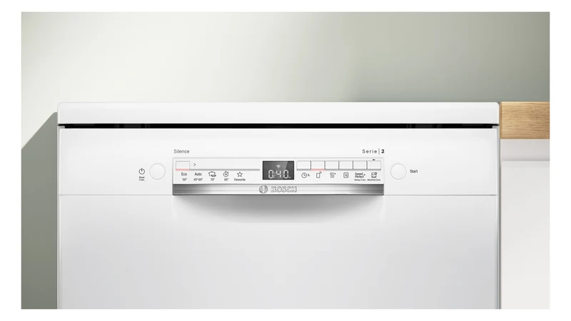 Bosch Geschirrspüler SMS2HTW06E Serie 2 | 60 cm weiß | 13 Maßg. | EEK C