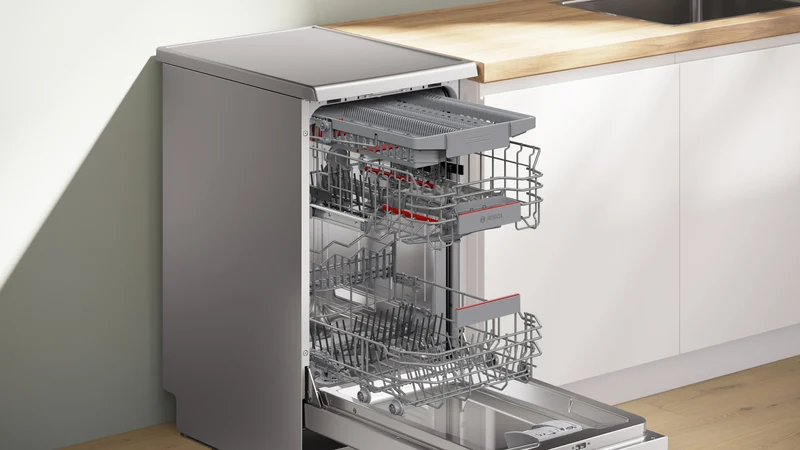 Bosch Geschirrspüler SPS4HMI49E Serie 4 | 45 cm | Vario Schublade | 44 dB | EEK E