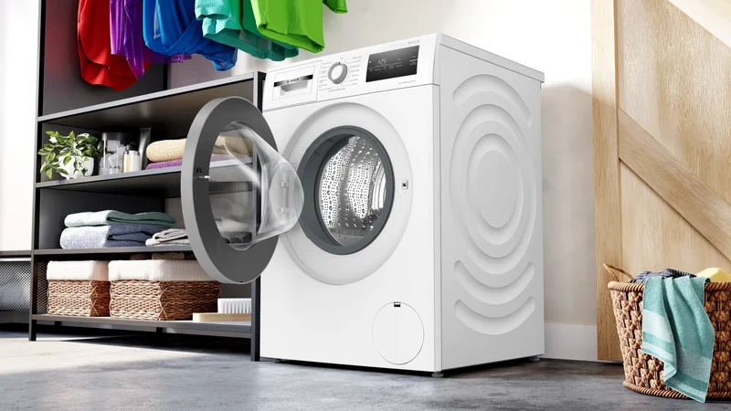 Bosch Serie 4 WAN28127 Waschmaschine 8kg Weiß EcoSilence Drive EEK A