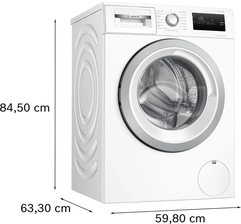 Bosch Serie 4 WAN28127 Waschmaschine 8kg Weiß EcoSilence Drive EEK A