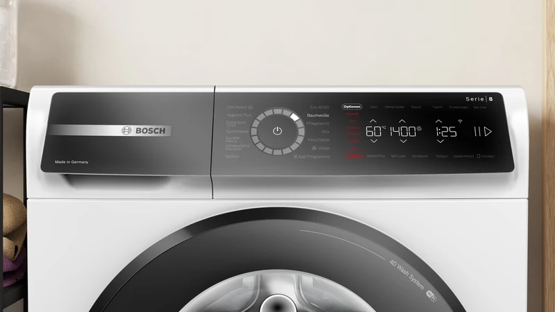 Bosch WGB244071 Waschmaschine 9 kg | Serie 8 | Iron Assist | Home Connect