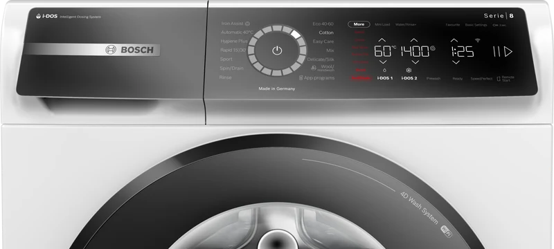 Bosch WGB244040 Waschmaschine 9 kg | Serie 8 | Iron Assist | Home Connect