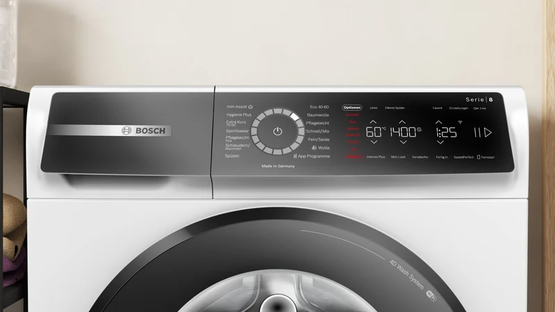 Bosch WGB244040 Waschmaschine 9 kg | Serie 8 | Iron Assist | Home Connect