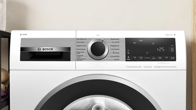 Bosch WGG244F40 Waschmaschine 9 kg | EEK A | i-DOS | Iron Assist