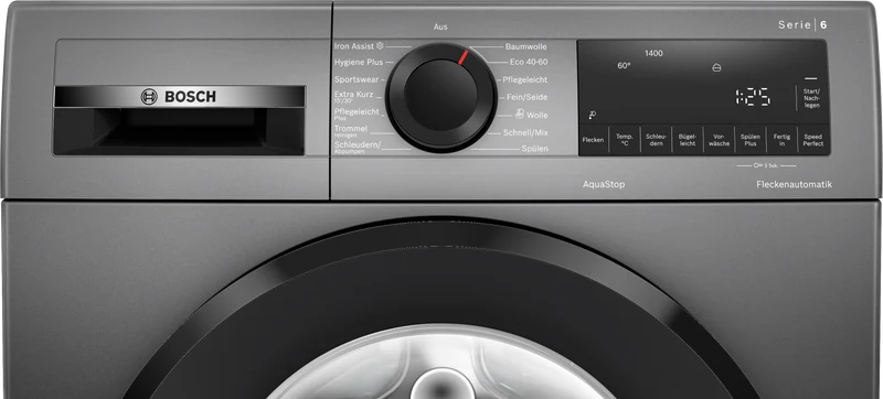 Bosch WGG244ZR10 Waschmaschine 9 kg | EEK A | Iron Assist | Grau