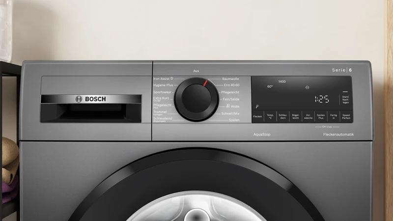 Bosch WGG244ZR10 Waschmaschine 9 kg | EEK A | Iron Assist | Grau