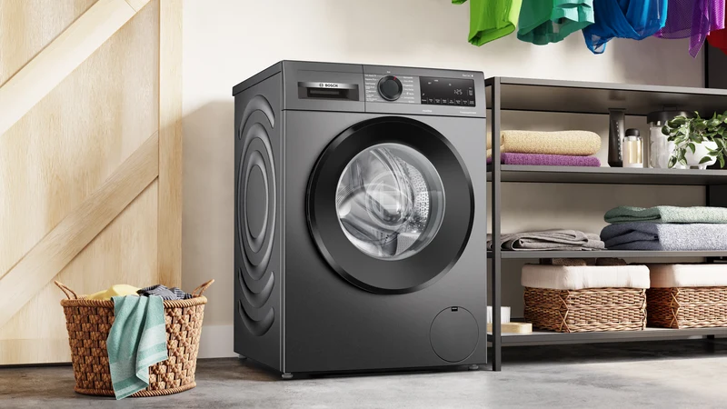 Bosch WGG244ZR10 Waschmaschine 9 kg | EEK A | Iron Assist | Grau