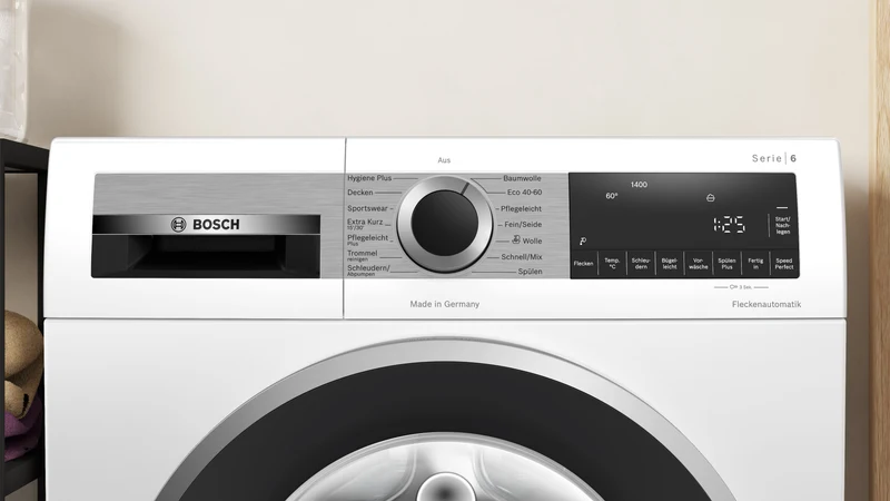 Bosch WGG244120 Waschmaschine 9 kg | EEK A | Fleckenautomatik | 1400 U/Min