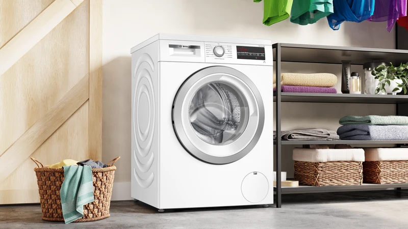 Bosch WUU28T49 Waschmaschine 9 kg | EEK A | Warmwasseranschluss | 1400 U/Min