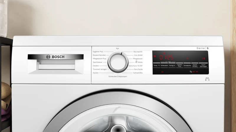 Bosch WUU28T49 Waschmaschine 9 kg | EEK A | Warmwasseranschluss | 1400 U/Min