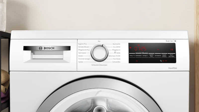 Bosch WUU28T71 Waschmaschine 8 kg | EEK B | SpeedPerfect | 1400 U/Min