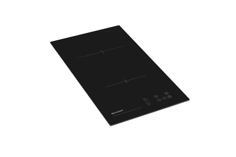 Sharp KH-3V19NT0K-EU Built-In 30cm Vitroceramic Hob, Toggle Touch Control
