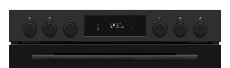 Sharp K-72P51BNH-EU Built-In 78lt. Polyvalent Multifunction Oven, Matte Black