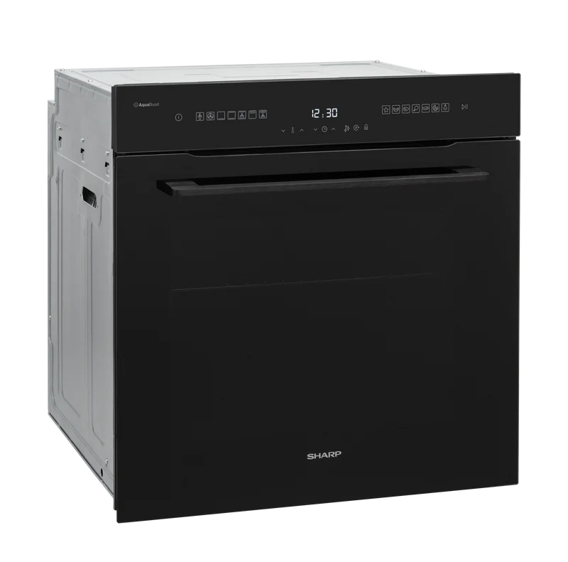 Sharp KA-74L64BNH-PL Built-In 78lt. Standard Multifunction Oven, Pure Black