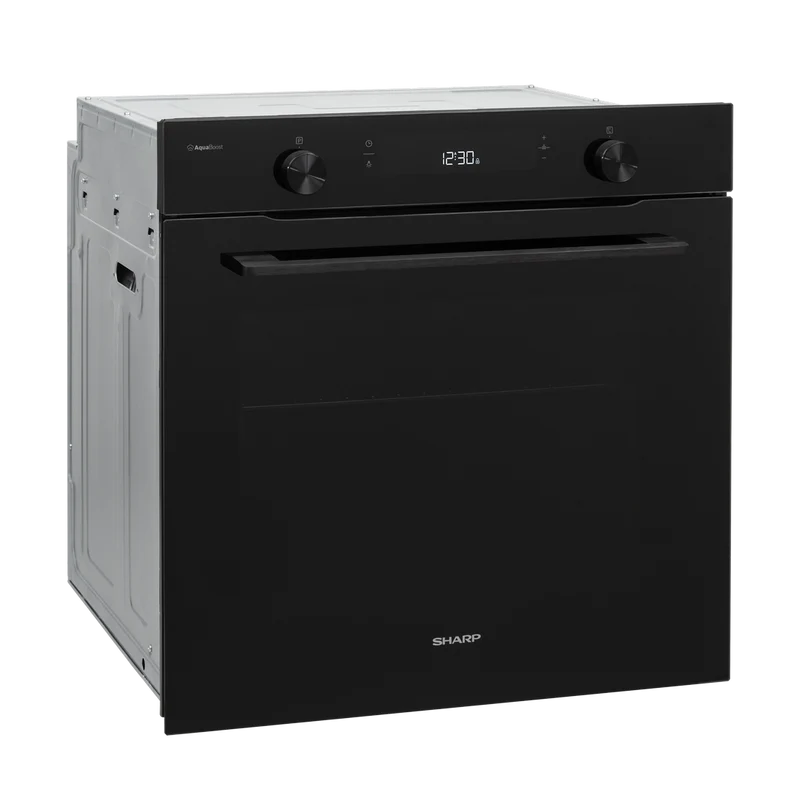 Sharp KA-74Z68BNM-PL Built-In 78lt. Standard Multifunction Oven, Pure Black