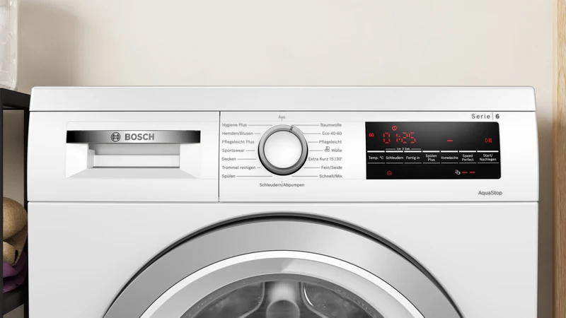 Bosch WUU28T70 Waschmaschine 8 kg | EEK B | Hygiene Plus | 1400 U/Min