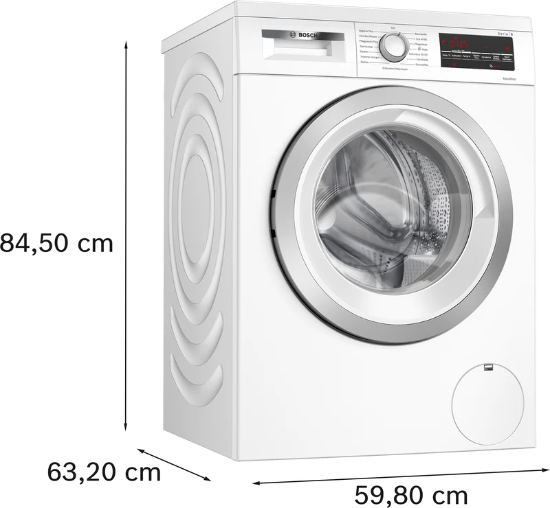 Bosch WUU28T70 Waschmaschine 8 kg | EEK B | Hygiene Plus | 1400 U/Min