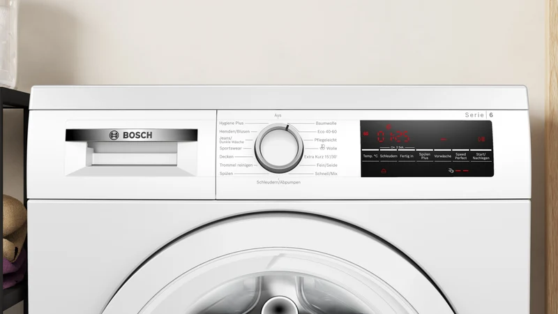 Bosch WUU28T22 Waschmaschine 9 kg | EEK A | Trommel reinigen | 1400 U/Min