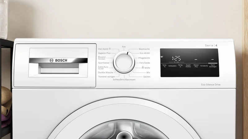 Bosch WAN28271 Waschmaschine 8 kg | EEK A | Iron Assist | 1400 U/Min