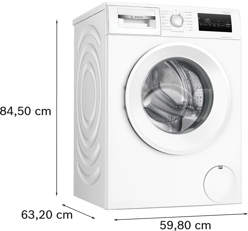 Bosch WAN28271 Waschmaschine 8 kg | EEK A | Iron Assist | 1400 U/Min