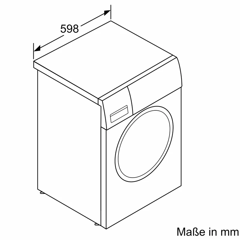 Bosch WGE02471 Waschmaschine 7 kg | EEK A | Hygiene Plus | 1400 U/Min