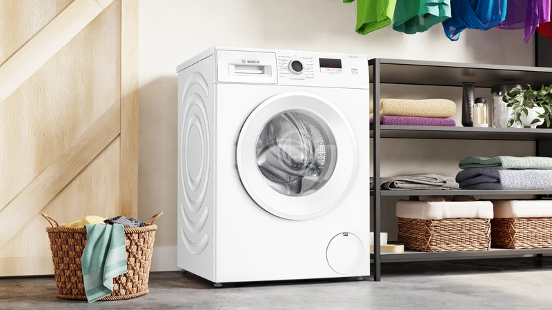 Bosch WGE02420 Waschmaschine 7 kg | EEK A | SpeedPerfect | 1400 U/Min