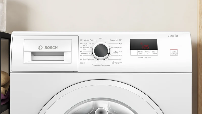 Bosch WGE02420 Waschmaschine 7 kg | EEK A | SpeedPerfect | 1400 U/Min