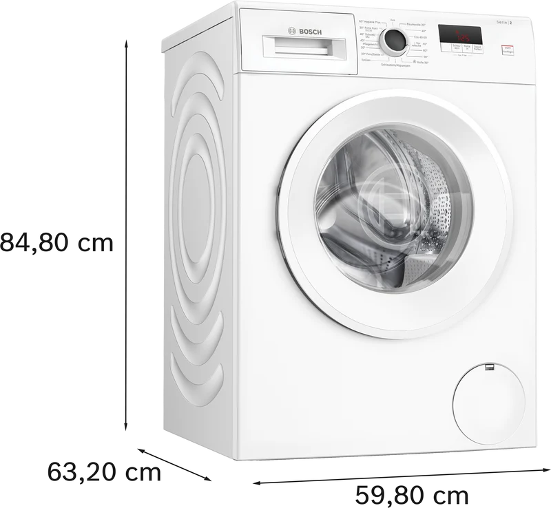 Bosch WGE02420 Waschmaschine 7 kg | EEK A | SpeedPerfect | 1400 U/Min