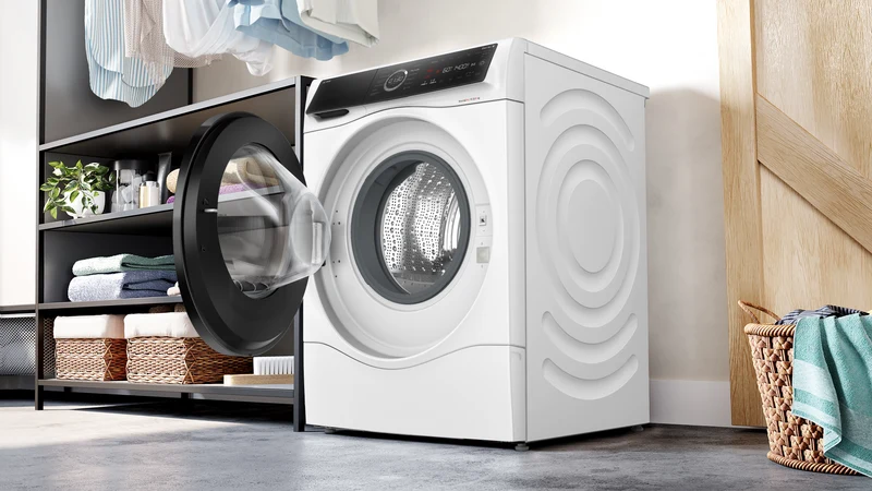 Bosch WNC254A40 Serie 8 Waschtrockner 10,5/6 kg | i-DOS | EEK A Waschen