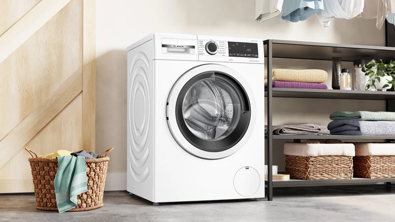 Bosch WNA13441 Serie 4 Waschtrockner 9/5 kg | Iron Assist | EcoSilence Drive