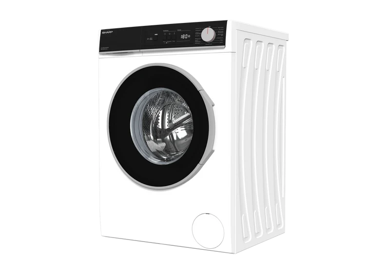 SHARP ES-NFA814BW1NA-DE Freestanding Washing Machine 8 kg 1400 RPM A Class with Advanced Inverter Motor Technology