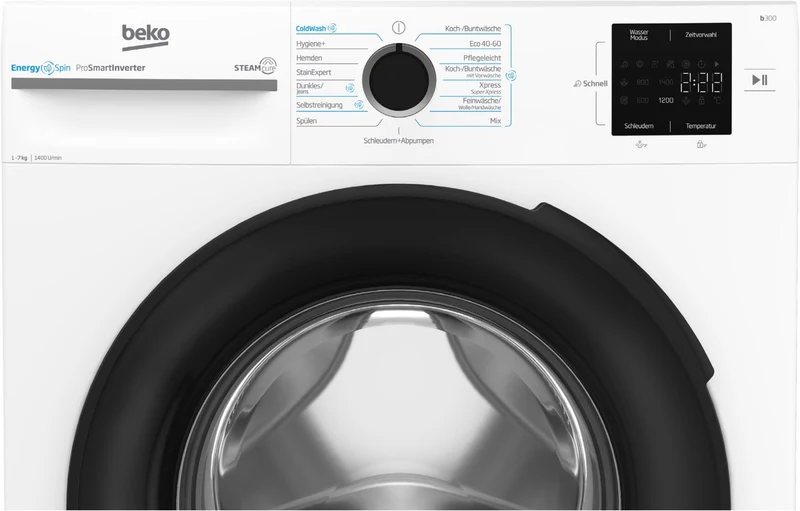 Beko Waschmaschine FH714AES 7 kg | 1400 U/Min | SteamCure | EEK A