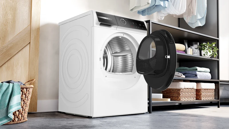 Bosch WRB247C40 Serie 8 9 kg | SelfCleaning Condenser | Reversible Drum Plus