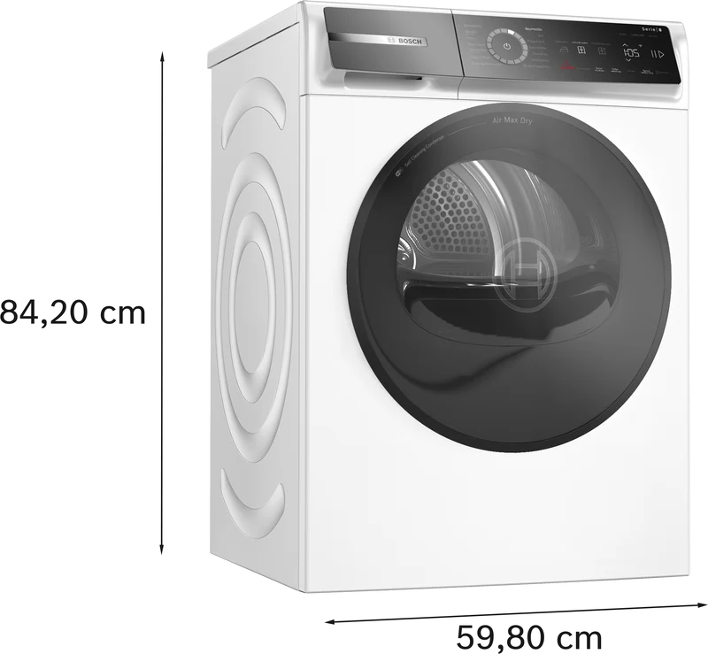 Bosch WRB247C40 Serie 8 9 kg | SelfCleaning Condenser | Reversible Drum Plus