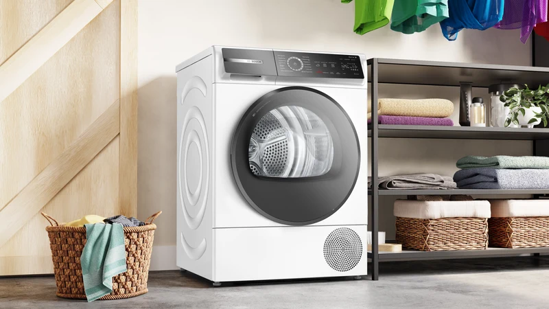 Bosch WQB245B40 HomeProfessional 9 kg | SelfCleaning Condenser | Smart Dry | Serie 8