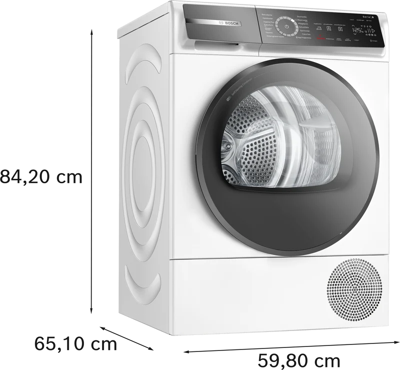 Bosch WQB245B40 HomeProfessional 9 kg | SelfCleaning Condenser | Smart Dry | Serie 8