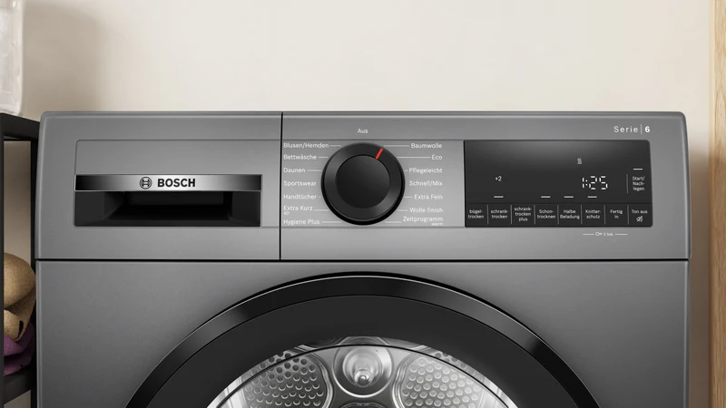 Bosch WQG243DR10 Wärmepumpentrockner 8 kg | AutoDry | SelfCleaning Condenser | Serie 6