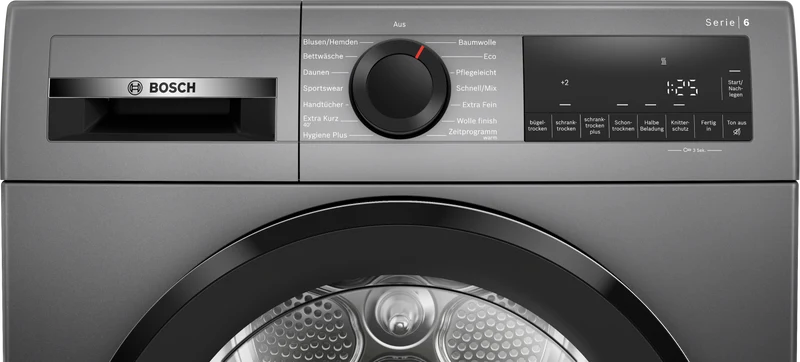 Bosch WQG243DR10 Wärmepumpentrockner 8 kg | AutoDry | SelfCleaning Condenser | Serie 6