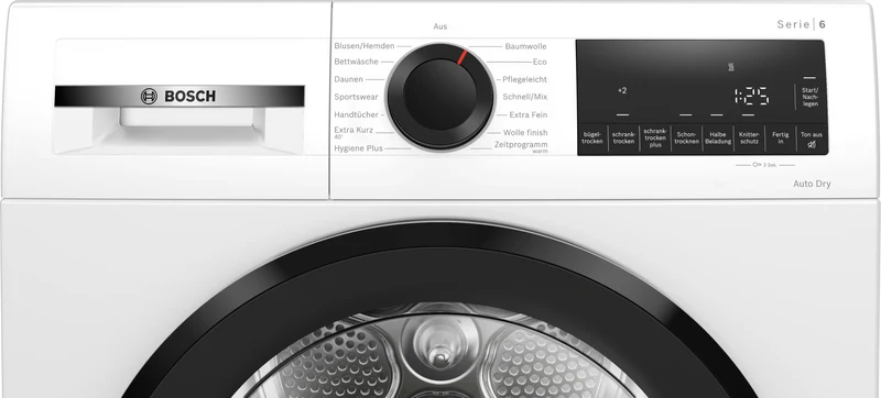 Bosch WQG243D41 Wärmepumpentrockner 8 kg | AutoDry | SelfCleaning Condenser | Serie 6