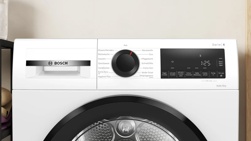 Bosch WQG243D41 Wärmepumpentrockner 8 kg | AutoDry | SelfCleaning Condenser | Serie 6