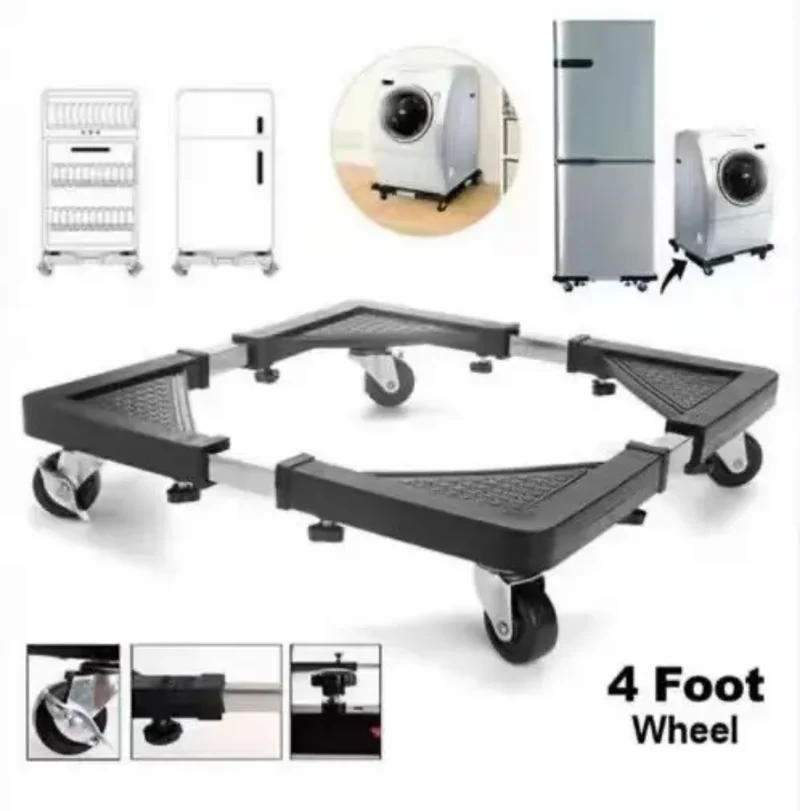 Fridge Moveable Wheel Stand