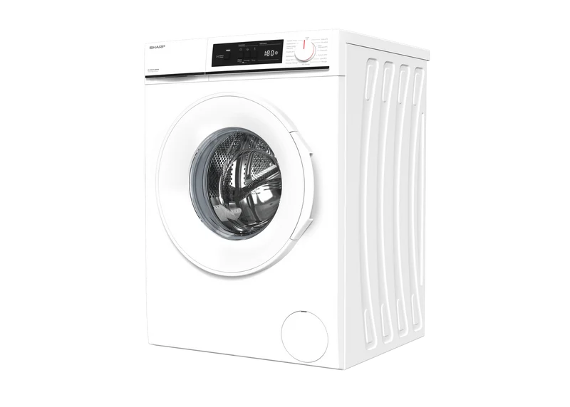 SHARP ES-NFA914BWNA-FR Freestanding Washing Machine 9 kg 1400 RPM A Class with Advanced Inverter Motor Technology