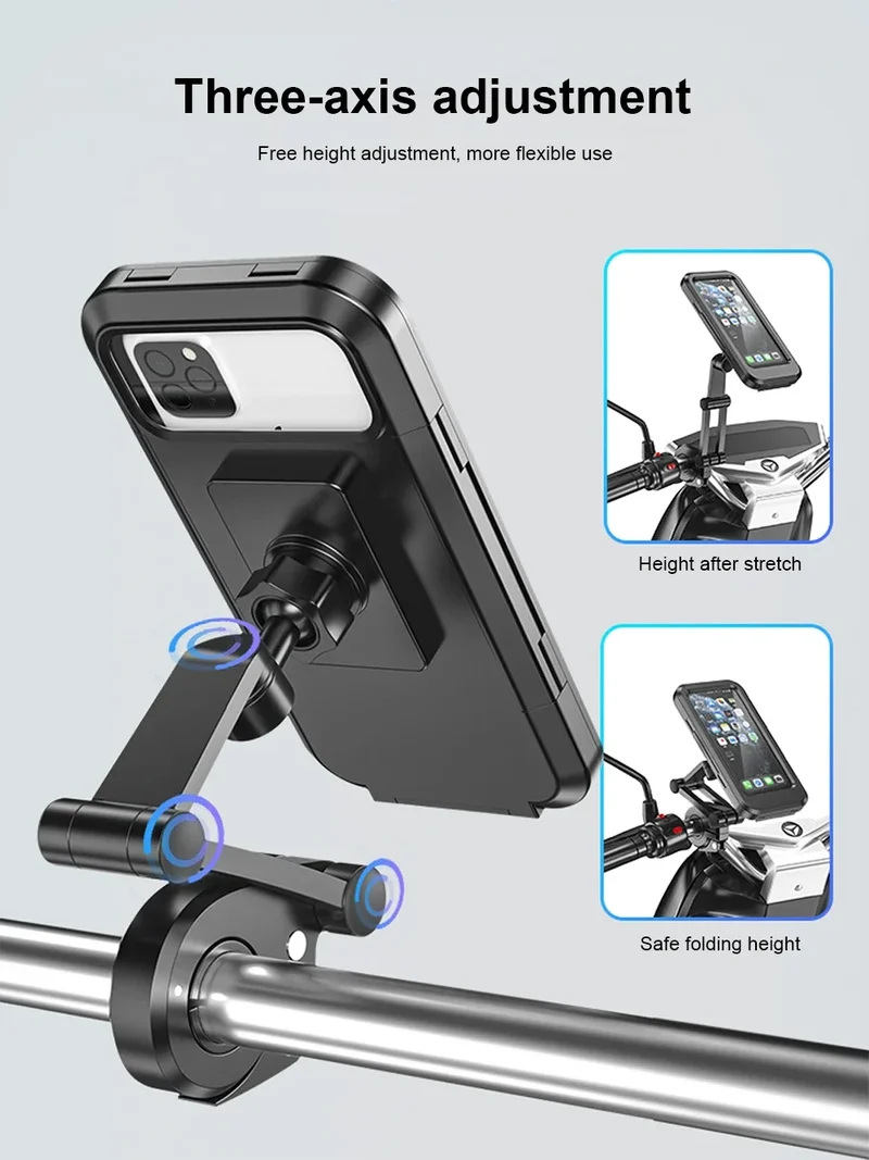 Waterproof Mobile Phone Holder Bike Motorcycle