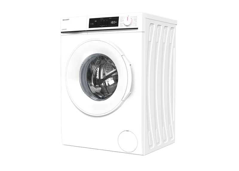 SHARP ES-NFA814WWNA-DE Freestanding Washing Machine 8 kg 1400 RPM A Class with Advanced Inverter Motor Technology